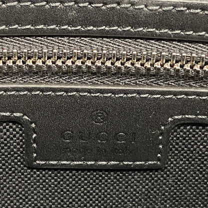 Gucci Shoulder Bag GG Supreme Black Silver — view 5