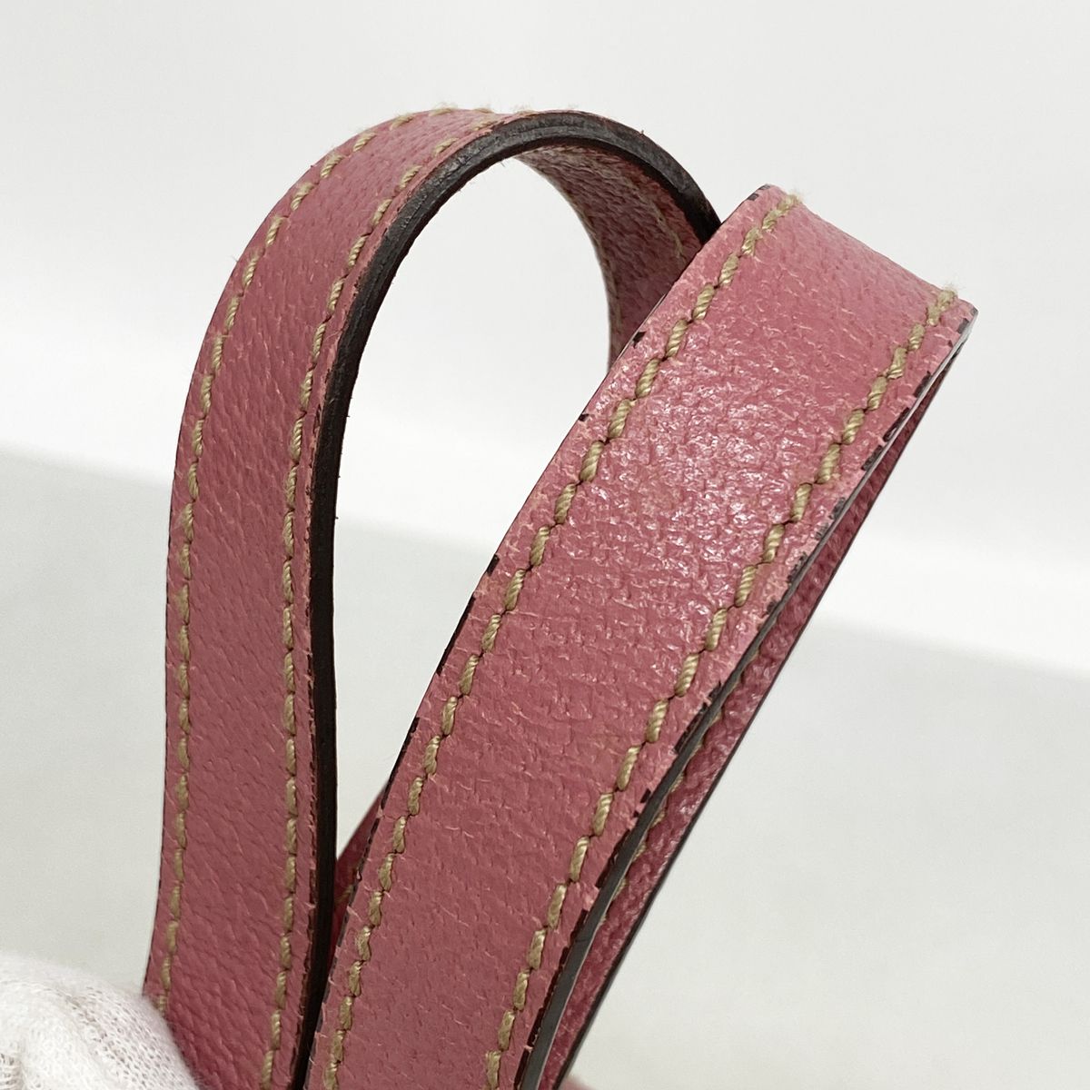 Gucci Handbag GG Canvas Brown Pink Champagne Gold — view 6