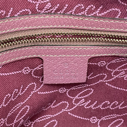 Gucci Handbag GG Canvas Brown Pink Champagne Gold — view 5