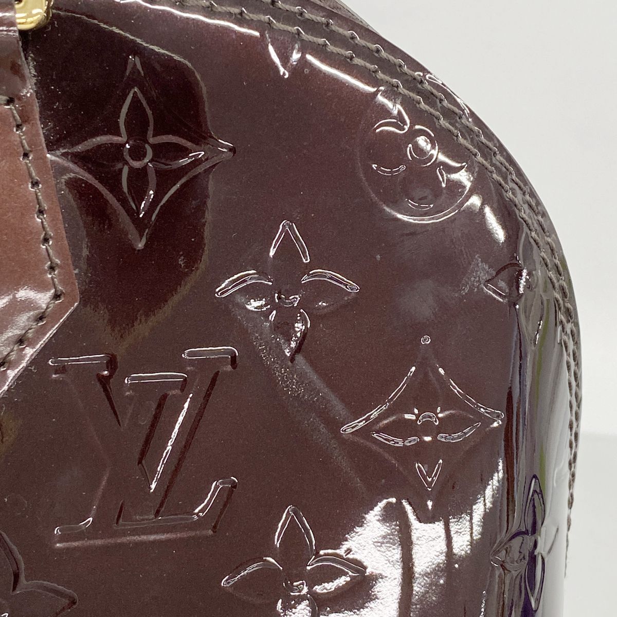 Louis Vuitton Handbag Vernis Alma GM Amaranto — view 7