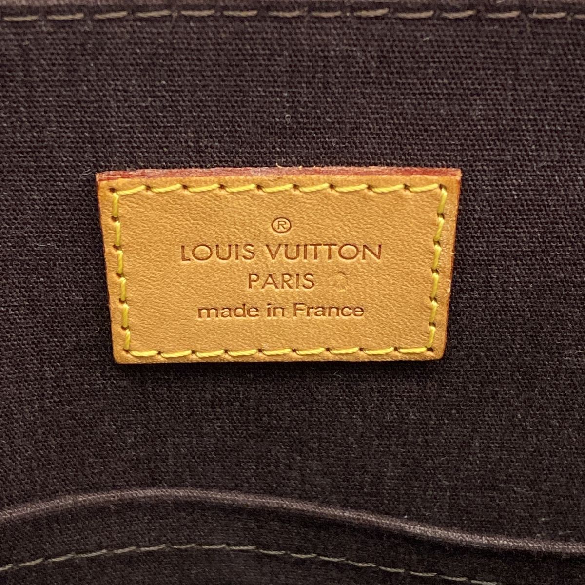 Louis Vuitton Handbag Vernis Alma GM Amaranto — view 5