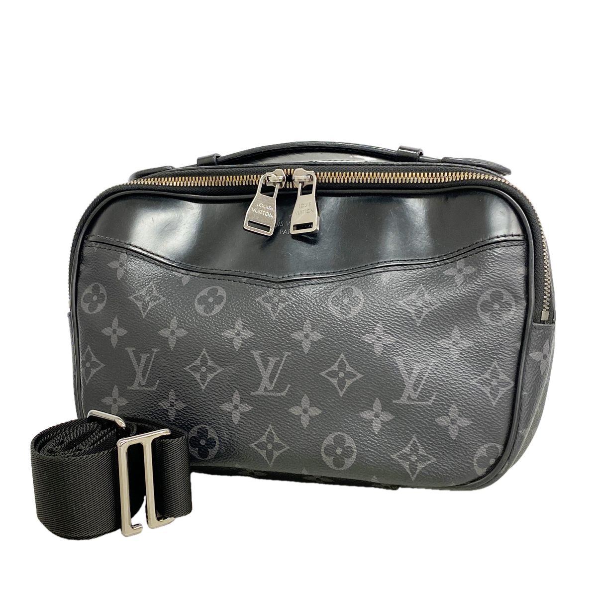 Louis Vuitton Belt Bag Monogram Eclipse Black
