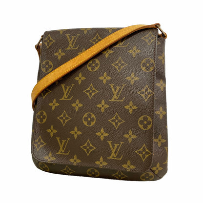 Louis Vuitton Shoulder Bag Monogram Musette Salsa Long Strap Brown