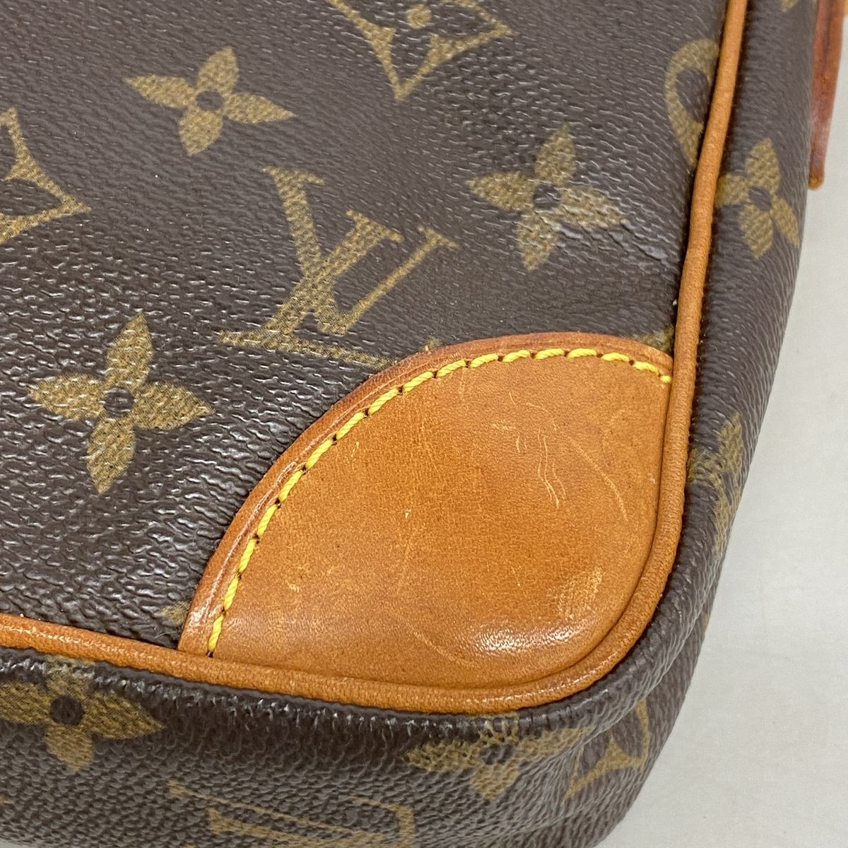 Louis Vuitton Shoulder Bag Monogram Danube Brown — view 7