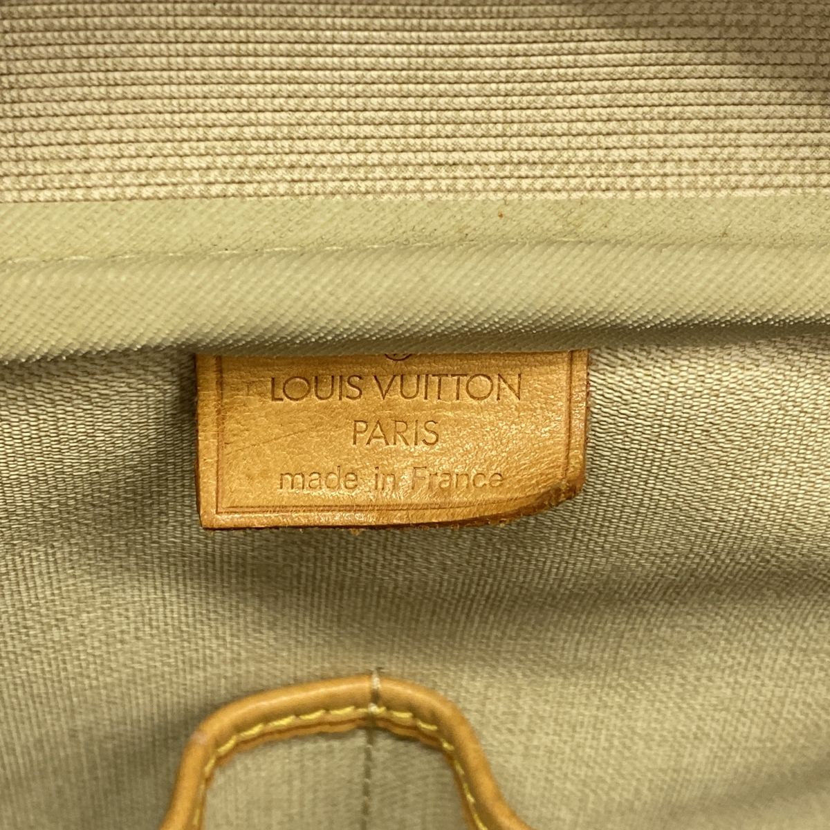 Louis Vuitton Handbag Monogram Deauville Brown — view 5