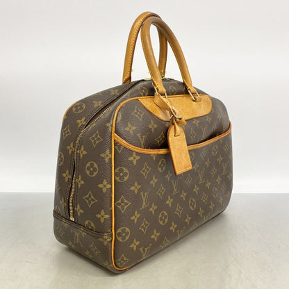 Louis Vuitton Handbag Monogram Deauville Brown — view 2