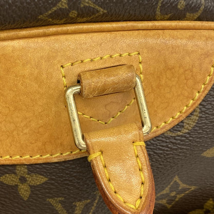 Louis Vuitton Handbag Monogram Deauville Brown — view 6