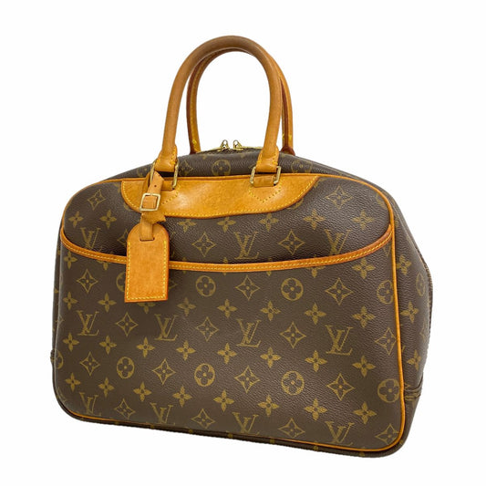 Louis Vuitton Handbag Monogram Deauville Brown
