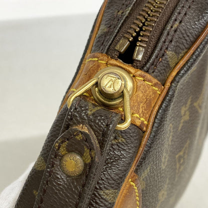 Louis Vuitton Clutch Monogram Marly Dragonne PM Brown — view 6