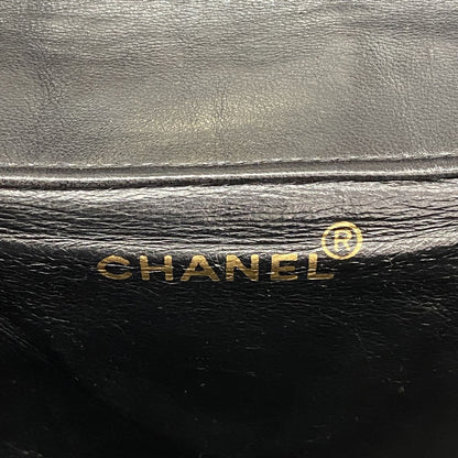 Chanel Backpack Quilted Lambskin Black Gold — view 5