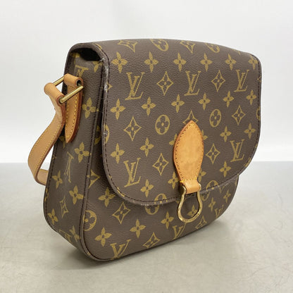 Louis Vuitton Shoulder Bag Monogram Saint Cloud GM Brown — view 2