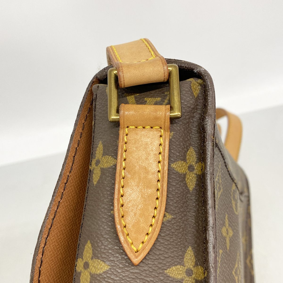 Louis Vuitton Shoulder Bag Monogram Saint Cloud GM Brown — view 7