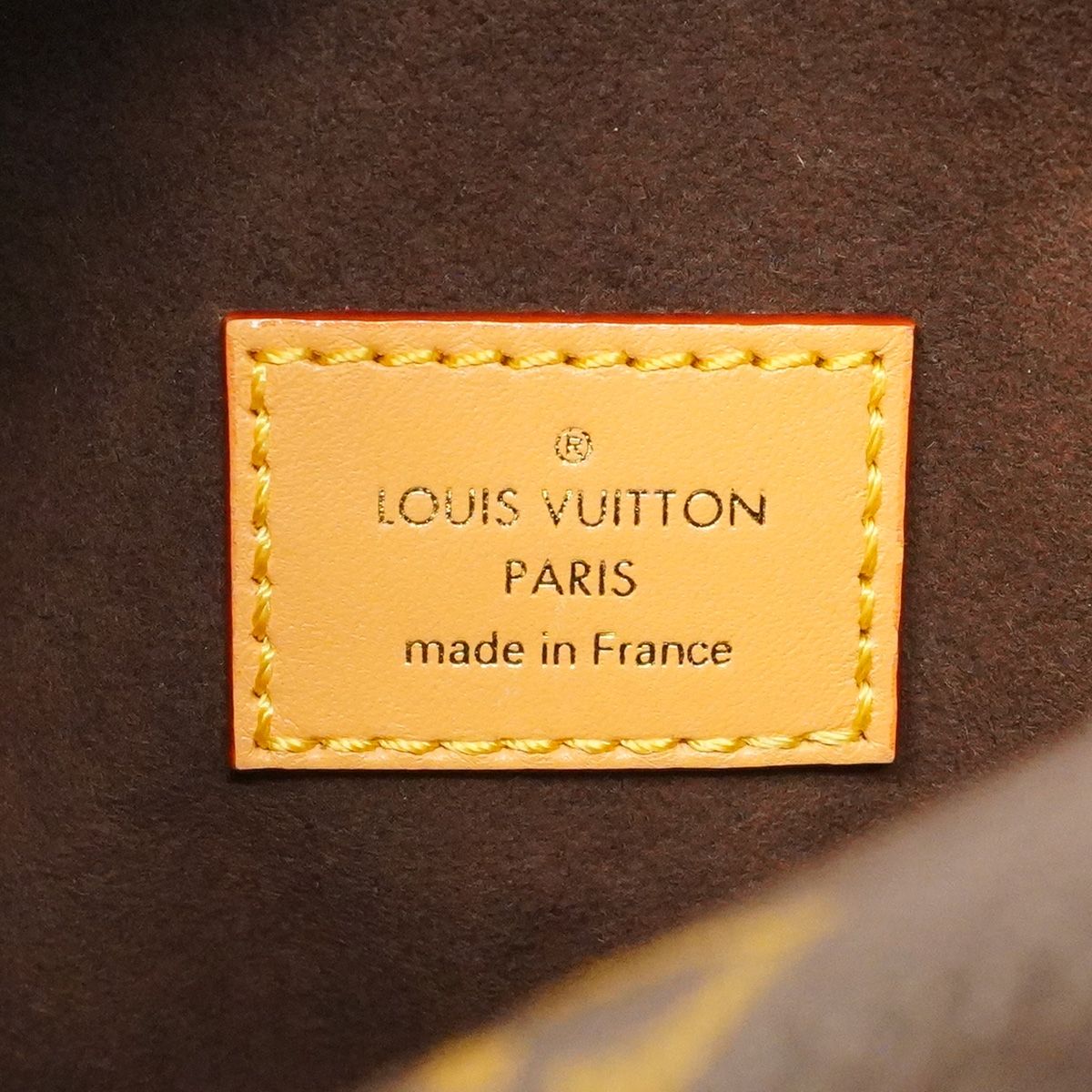 Louis Vuitton Handbag Monogram Trunk MM Brown 2-Way Back — view 5