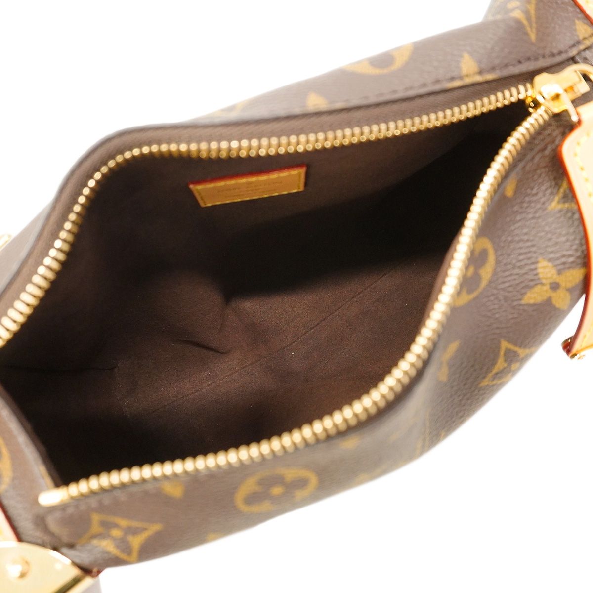 Louis Vuitton Handbag Monogram Trunk MM Brown 2-Way Back — view 4