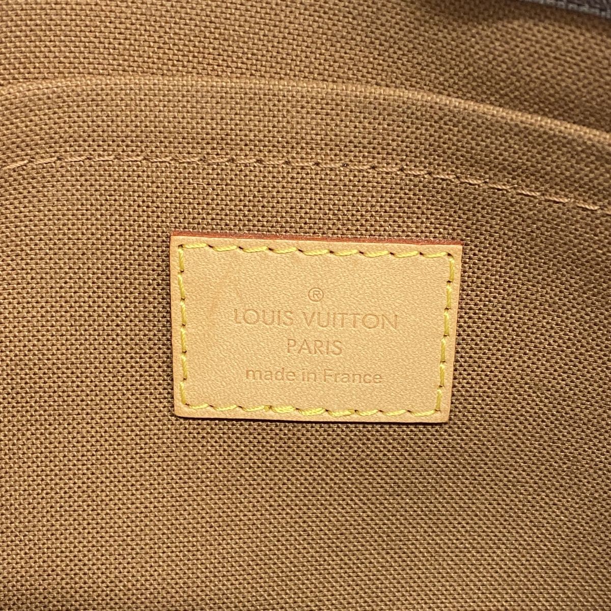 Louis Vuitton Shoulder Bag Monogram Myrtle Pochette Soir Brown — view 5