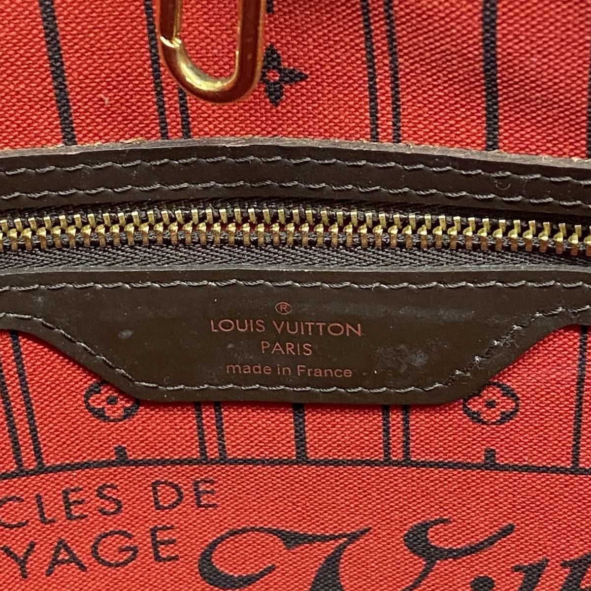 Louis Vuitton Tote Bag Damier Neverfull MM Ebene — view 5