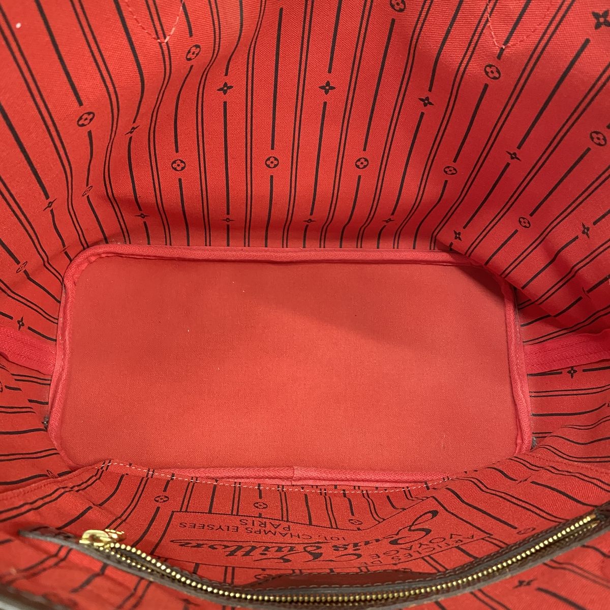 Louis Vuitton Tote Bag Damier Neverfull MM Ebene — view 4