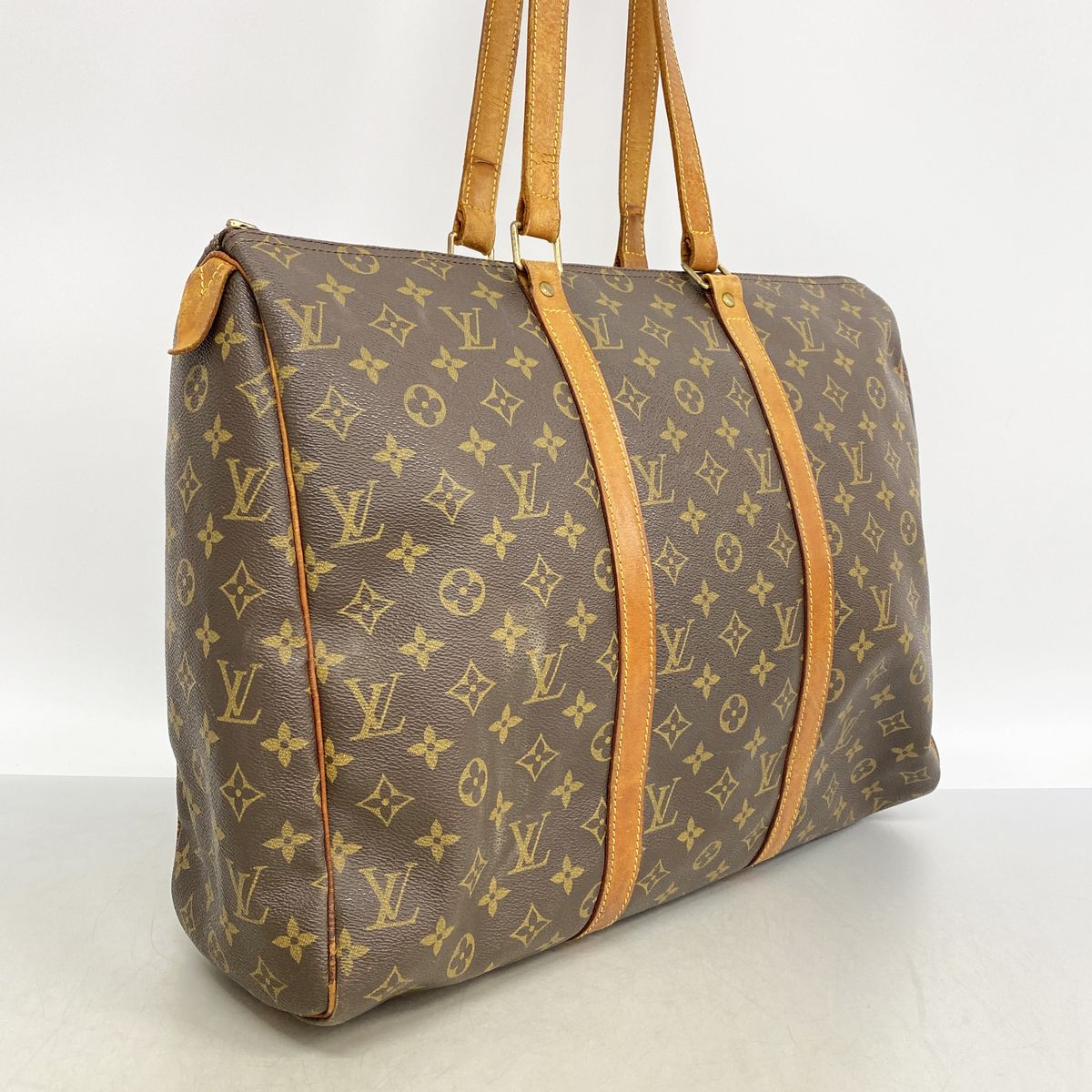 Louis Vuitton Boston Bag Monogram Flanerie 45 Brown — view 2