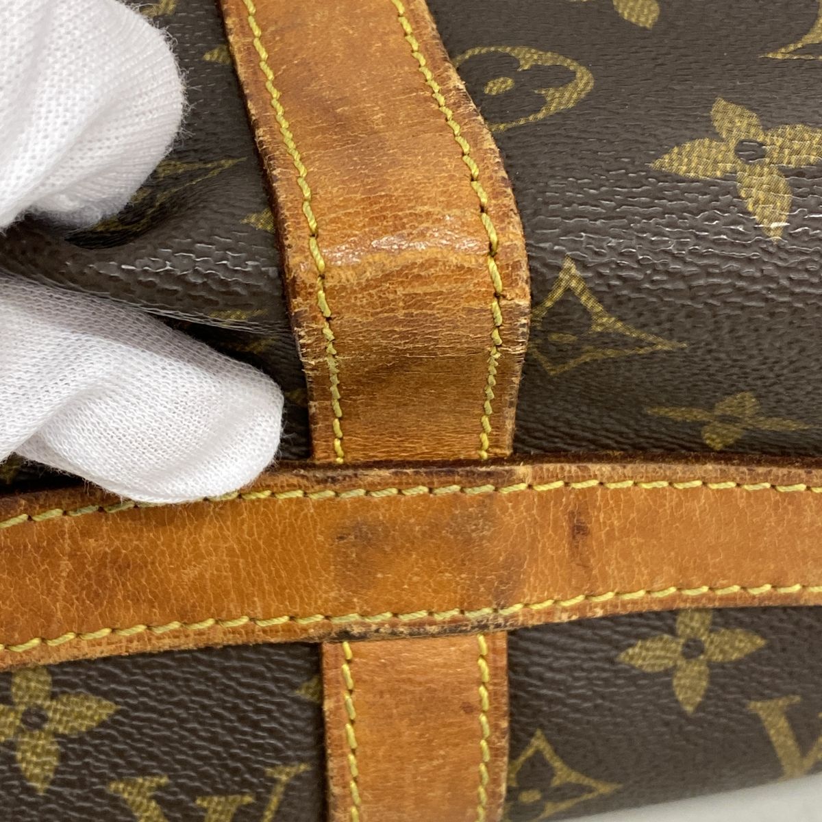 Louis Vuitton Boston Bag Monogram Flanerie 45 Brown — view 6
