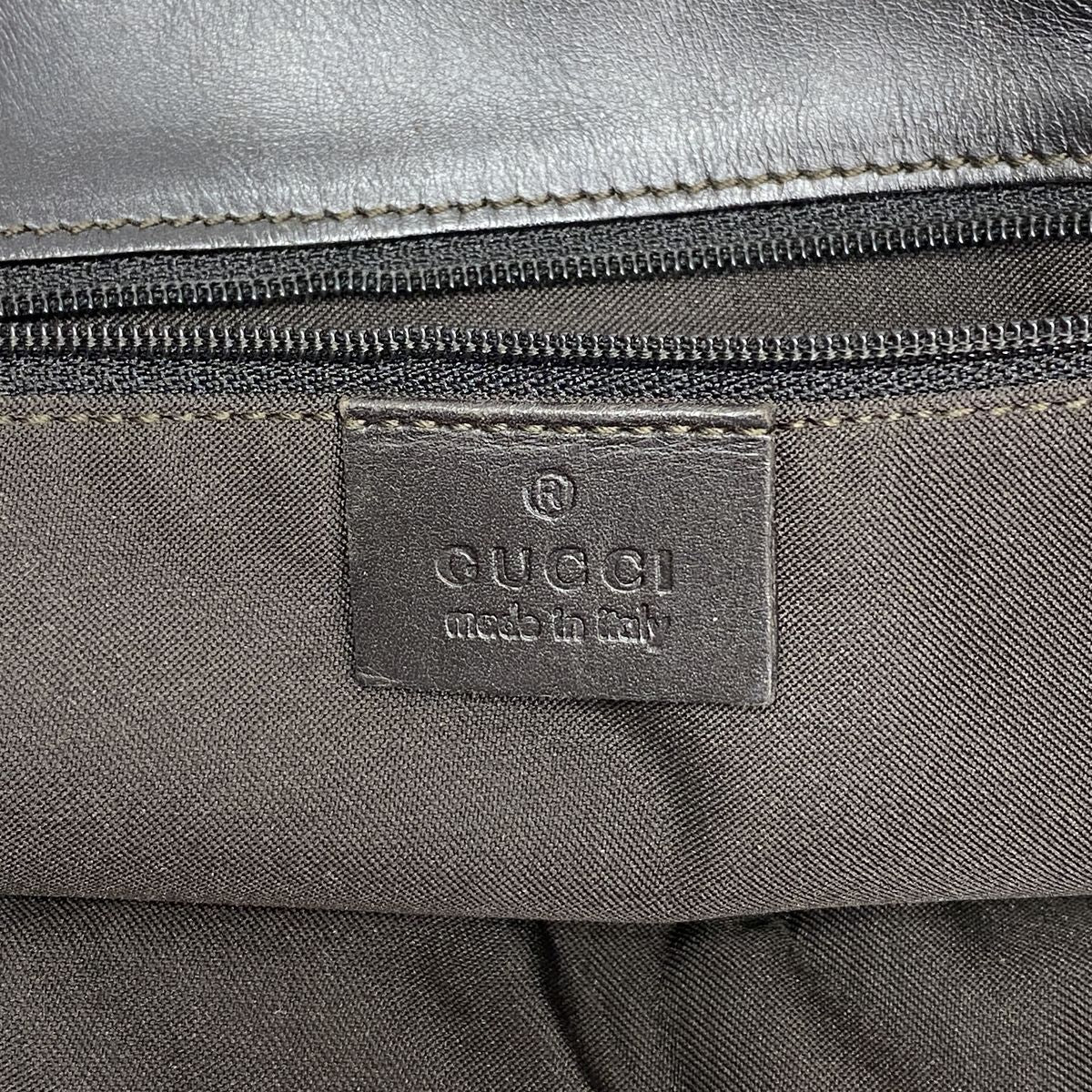 Gucci Tote Bag GG Canvas 002 Brown Gold — view 5
