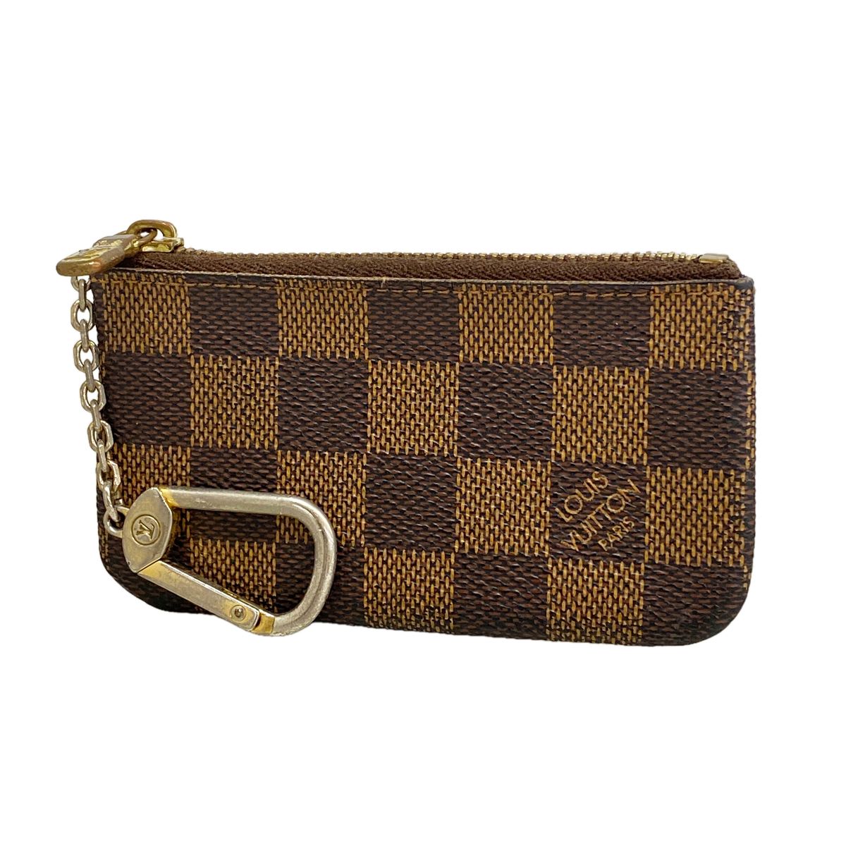 Louis Vuitton Coin Purse Damier Pochette Cles Ebene