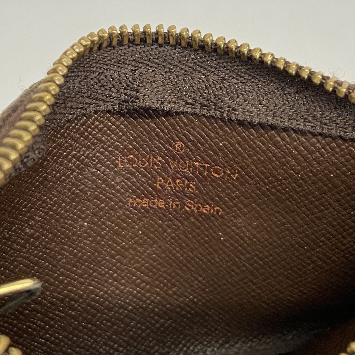 Louis Vuitton Coin Purse Damier Pochette Cles Ebene — view 4