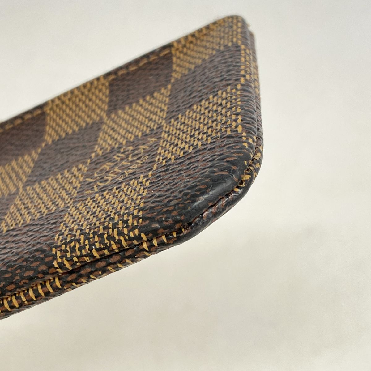 Louis Vuitton Coin Purse Damier Pochette Cles Ebene — view 5