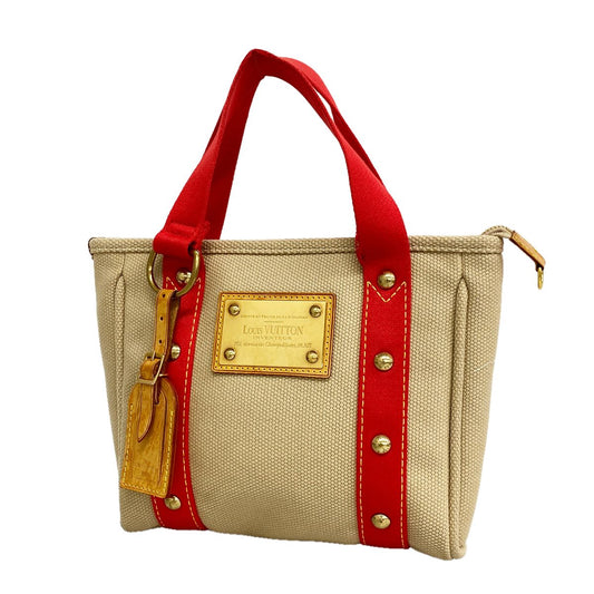 Louis Vuitton Handbag Antigua Cabas PM Beige