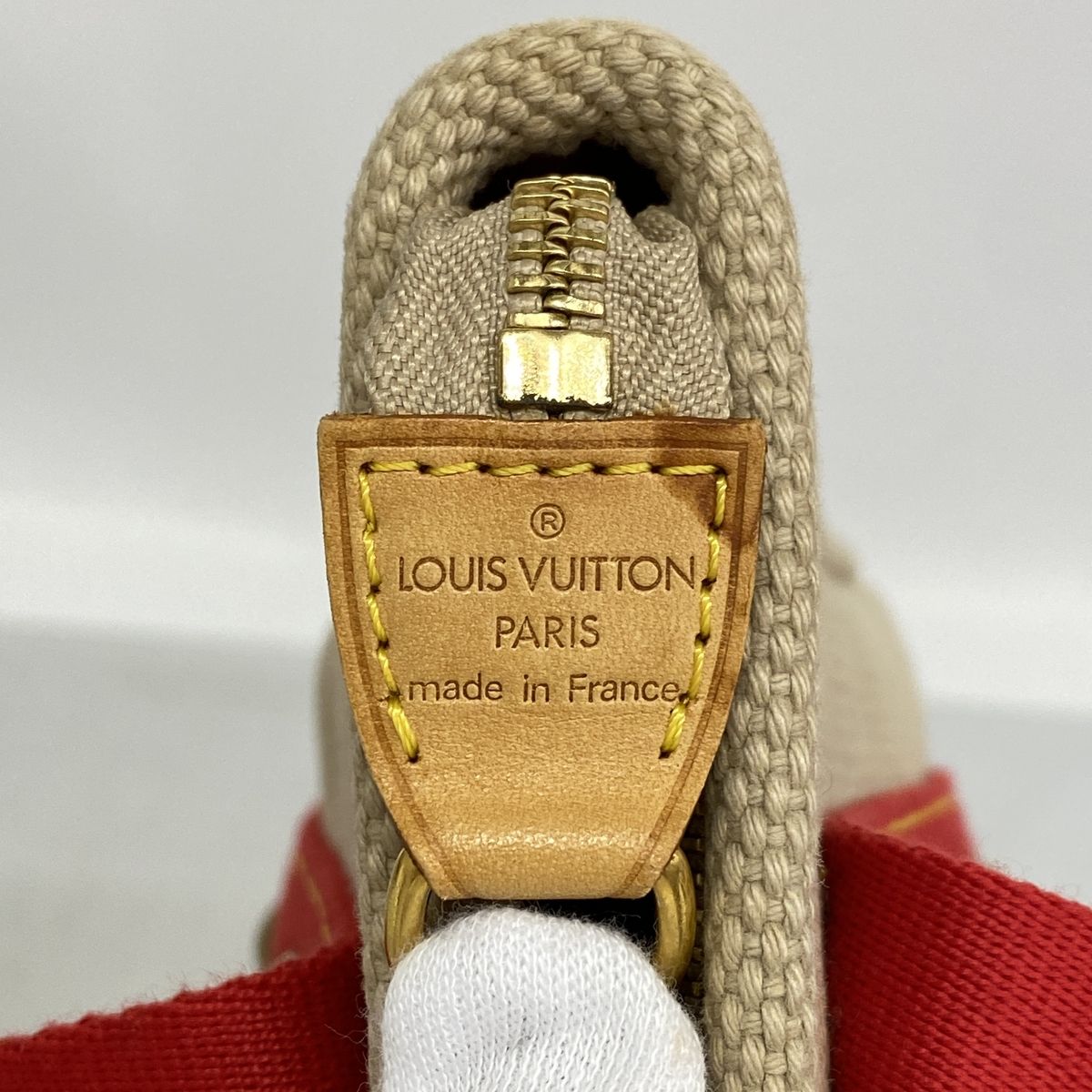 Louis Vuitton Handbag Antigua Cabas PM Beige — view 5