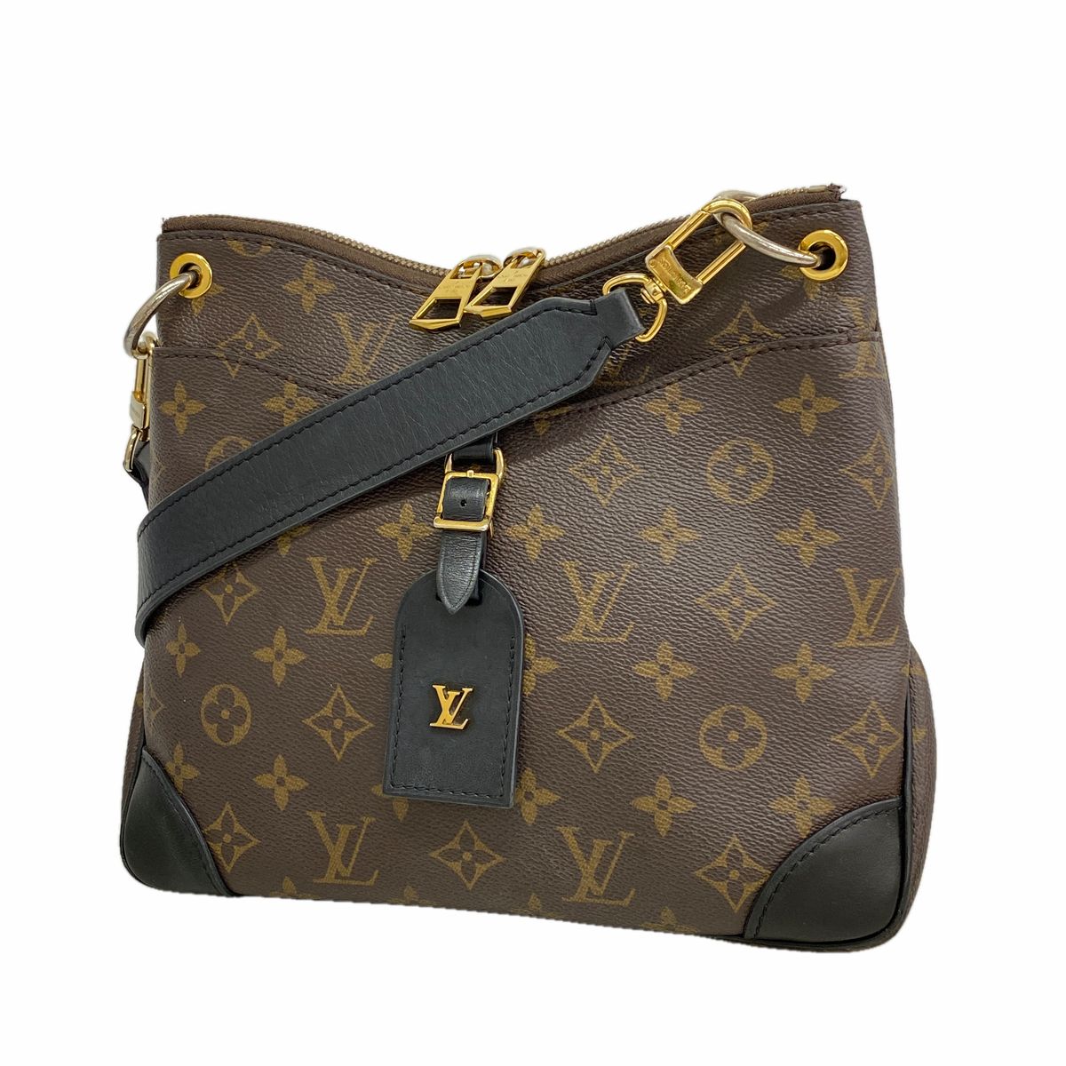 Louis Vuitton Shoulder Bag Monogram Odeon Brown