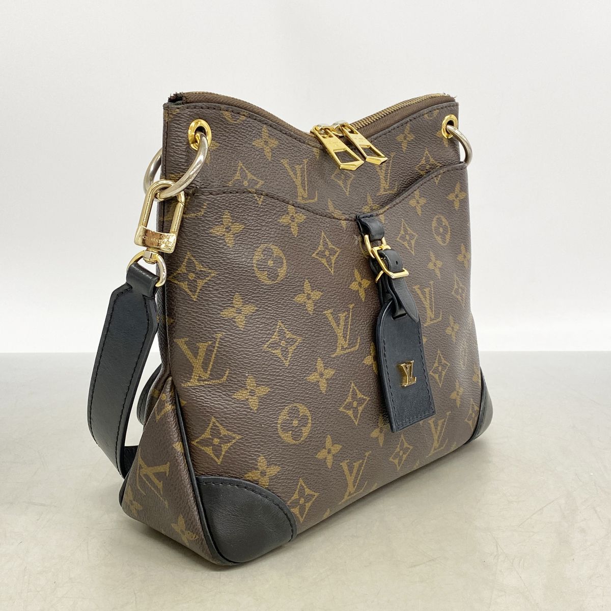 Louis Vuitton Shoulder Bag Monogram Odeon Brown — view 2