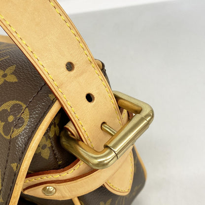Louis Vuitton Shoulder Bag Monogram Hudson PM Brown — view 8