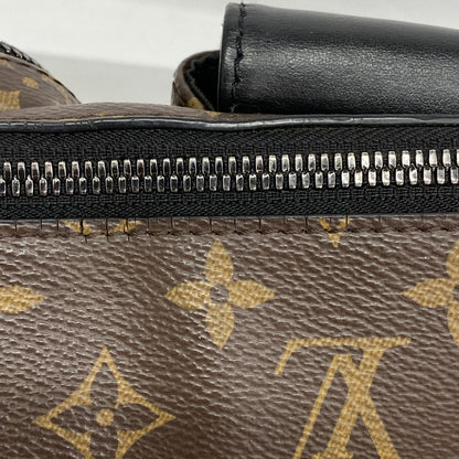 Louis Vuitton Waist Bag Monogram Macassar Christopher Brown Black — view 8