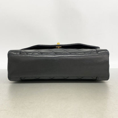 Chanel Shoulder Bag Diana Lambskin Black Gold — view 3