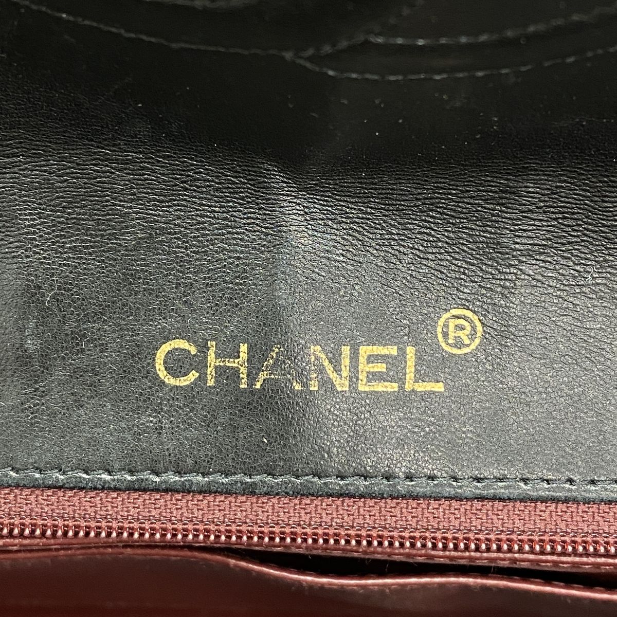 Chanel Shoulder Bag Diana Lambskin Black Gold — view 5