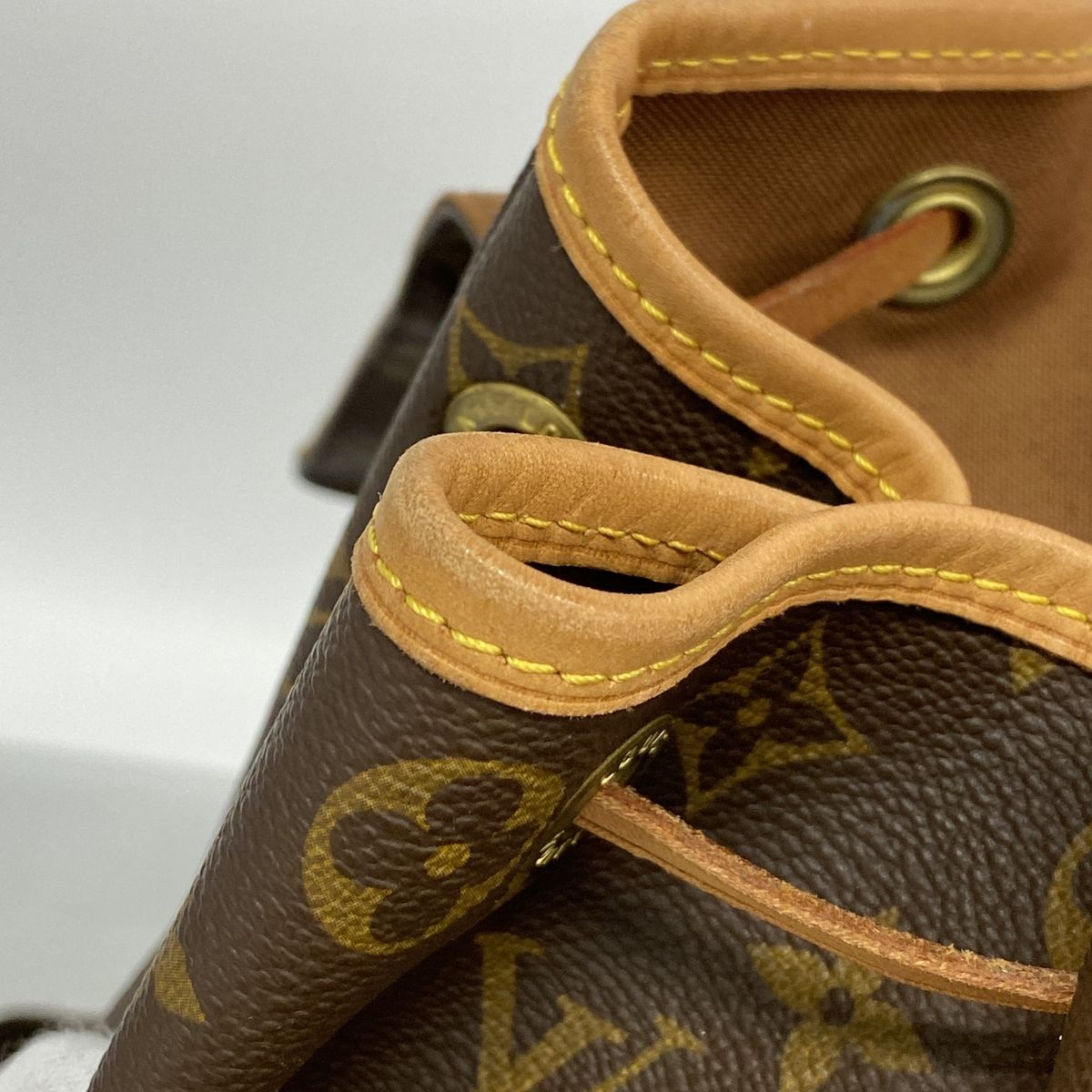 Louis Vuitton Backpack Monogram Montsouris GM Brown — view 7