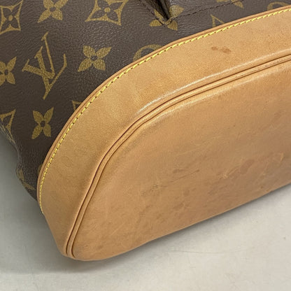 Louis Vuitton Backpack Monogram Montsouris GM Brown — view 6