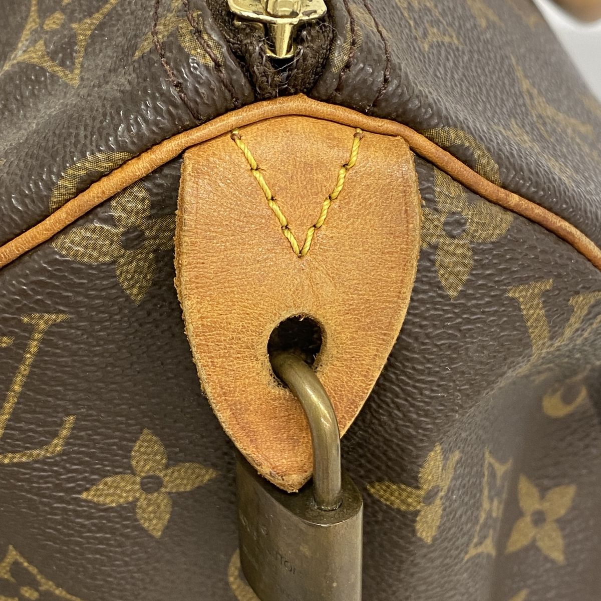 Louis Vuitton Handbag Monogram Speedy 30 Brown — view 7