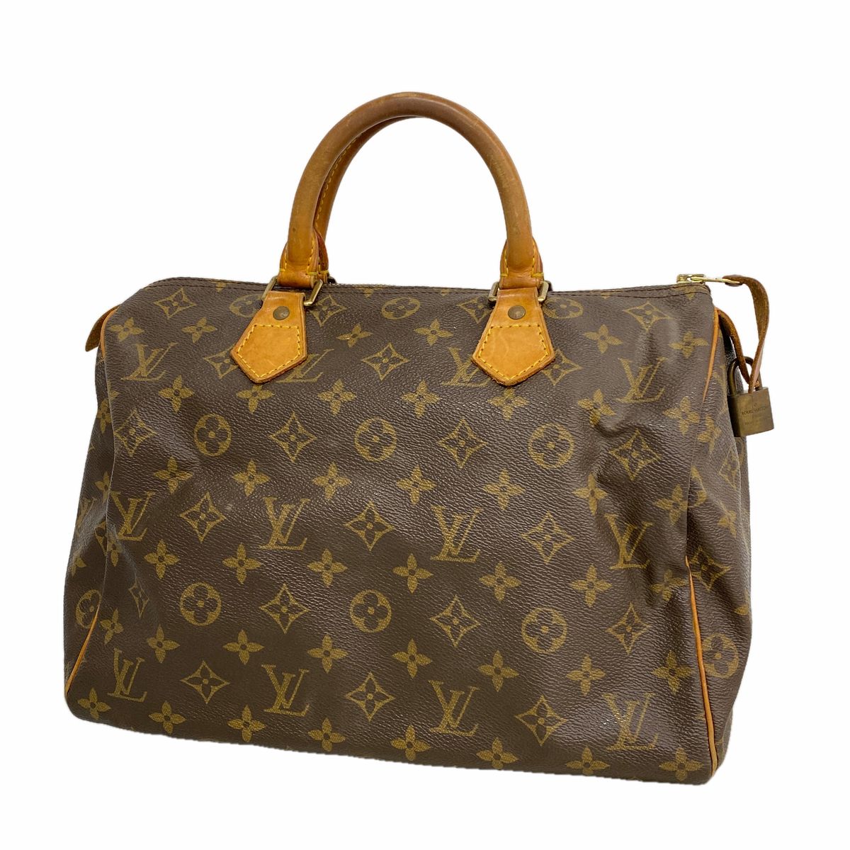 Louis Vuitton Handbag Monogram Speedy 30 Brown