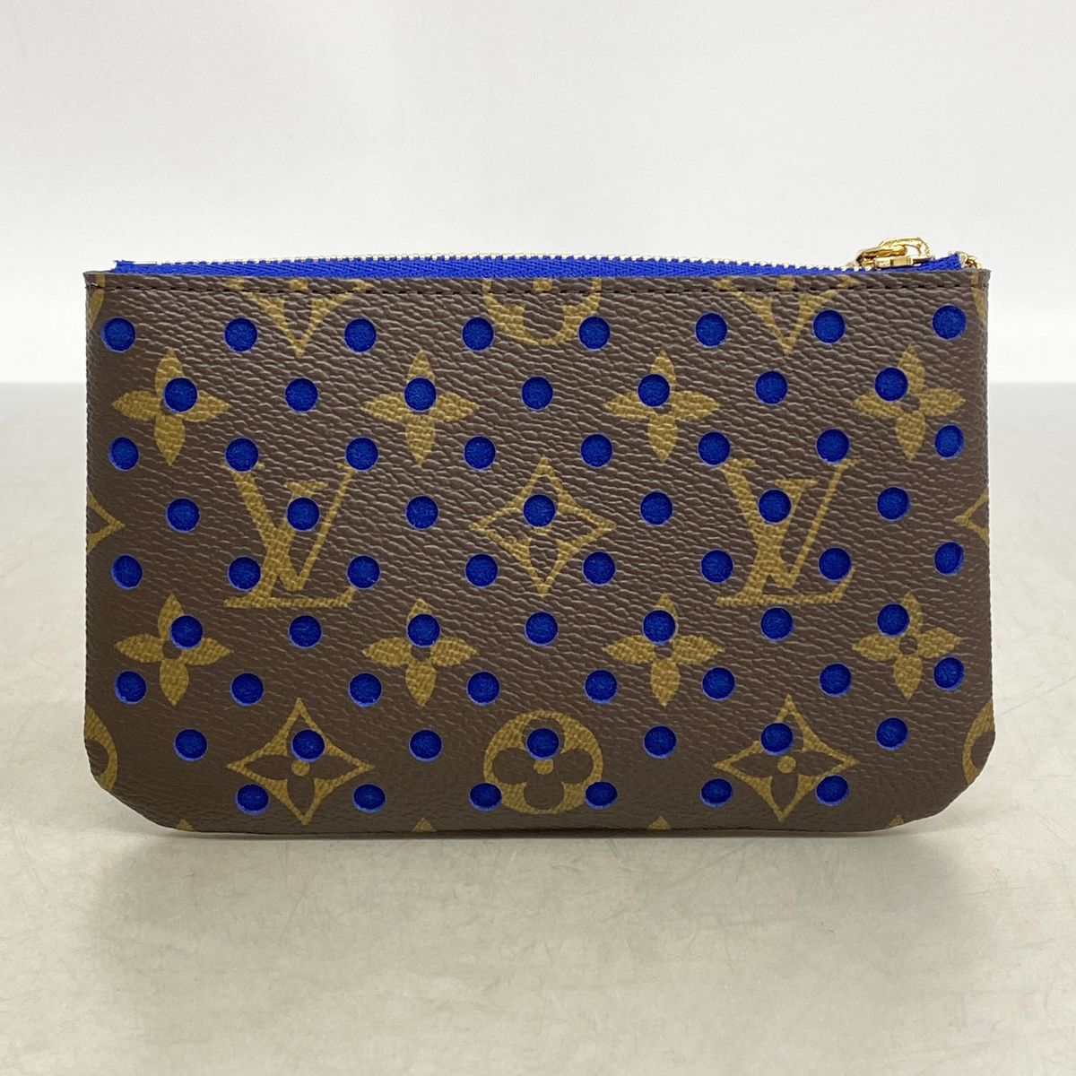 Louis Vuitton Pochette Monogram Perfo Cles S Brown Neon Wave Handbag — view 6