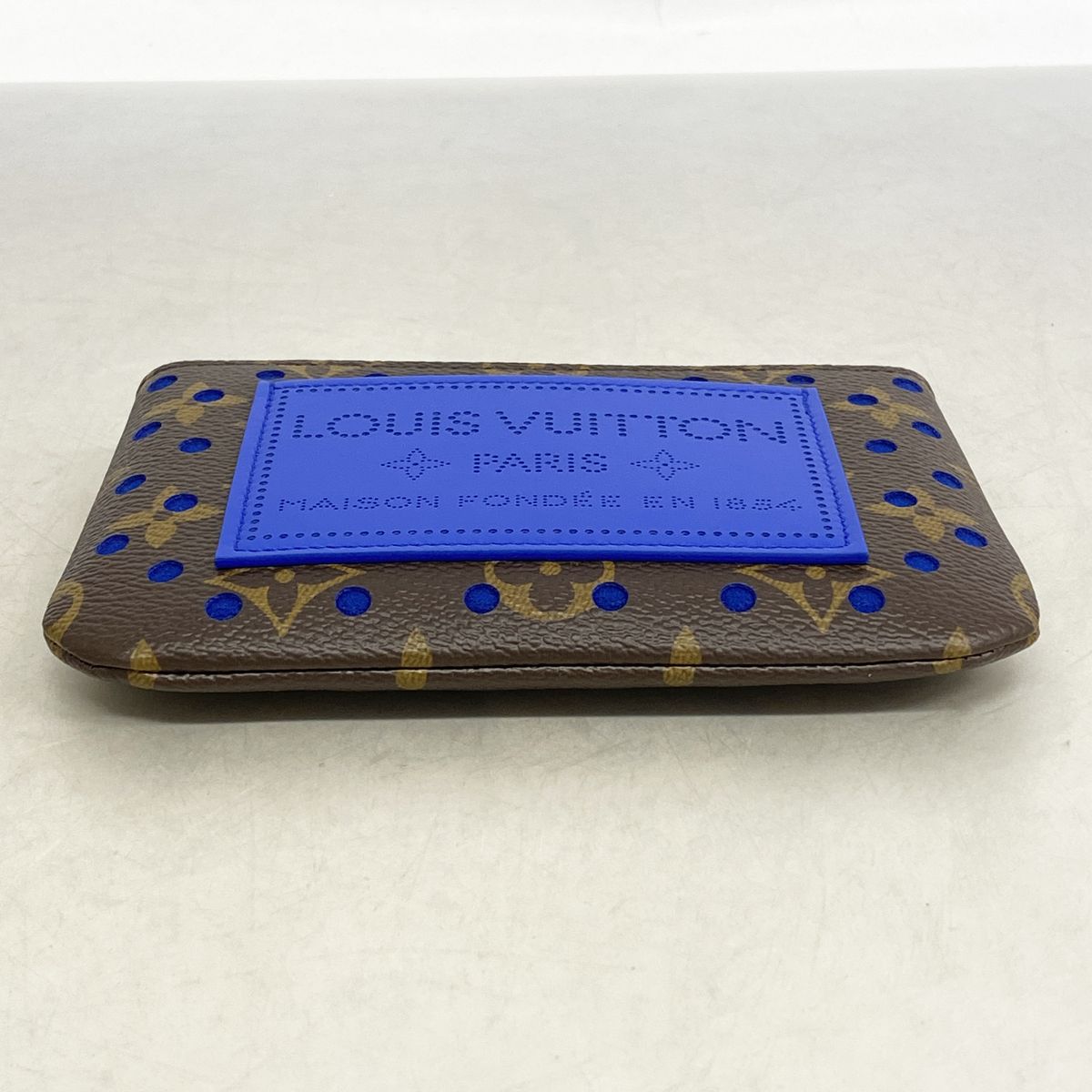 Louis Vuitton Pochette Monogram Perfo Cles S Brown Neon Wave Handbag — view 3