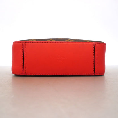 Louis Vuitton Shoulder Bag Monogram Saintonge Brown Coquelicot — view 3