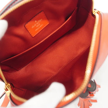 Louis Vuitton Shoulder Bag Monogram Saintonge Brown Coquelicot — view 4