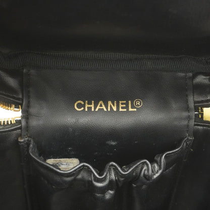 Chanel Vanity Bag Bicolor Lambskin Black Gold — view 5