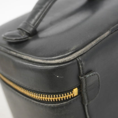 Chanel Vanity Bag Bicolor Lambskin Black Gold — view 6