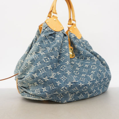 Louis Vuitton Tote Bag Monogram Denim L Blue — view 2