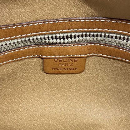 Celine Handbag Macadam Brown Gold — view 5