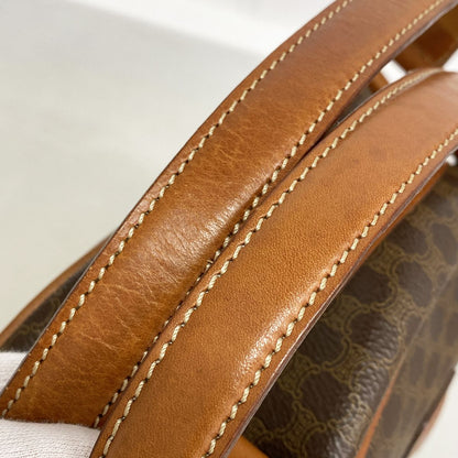 Celine Handbag Macadam Brown Gold — view 7