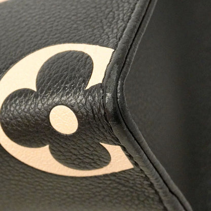 Louis Vuitton Handbag Monogram Empreinte Bicolor On The Go PM Black Beige 2-Way — view 6