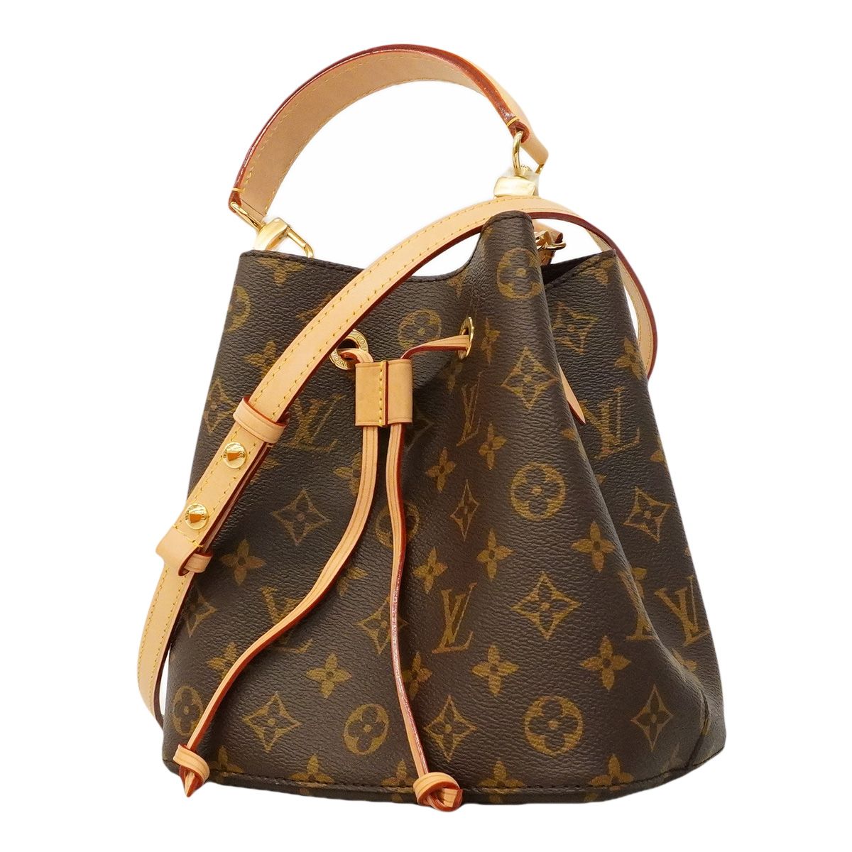 Louis Vuitton Handbag Monogram Neo Noe BB Brown 2-Way Bag
